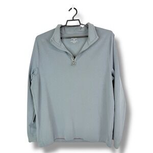 Rhone‎ Sweatshirt Men's XXL 1/4 Zip Pullover Performance Casual Blue